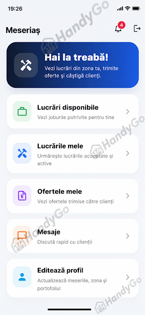 HandyGo Services Screenshot 1