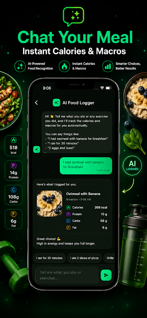 AI Calorie Counter & Macros Screenshot 3