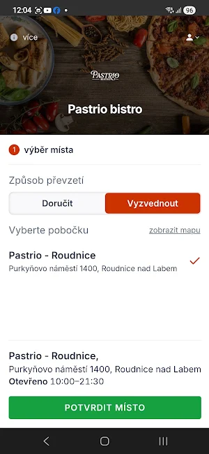 Pastrio bistro Screenshot 0