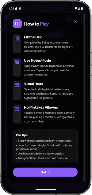 Sudoku Pro Offline Edition Screenshot 1