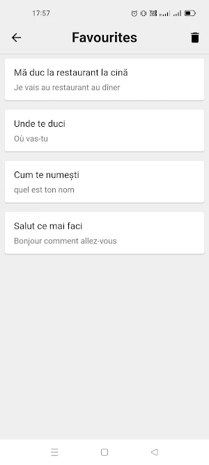 Romanian To French Translator Screenshot 3