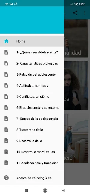 Psicología del adolescente Screenshot 3