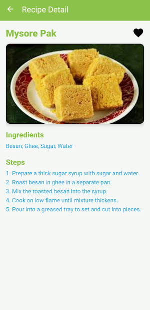Chef Secret Dessert Recipes Screenshot 1