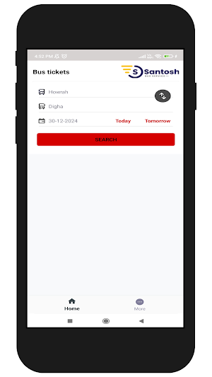 Santosh Bus Service Screenshot 0