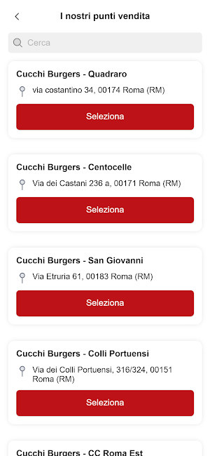 Cucchi Burgers Screenshot 2
