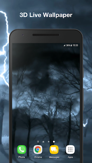 Lightning Storm Live Wallpaper Screenshot 0