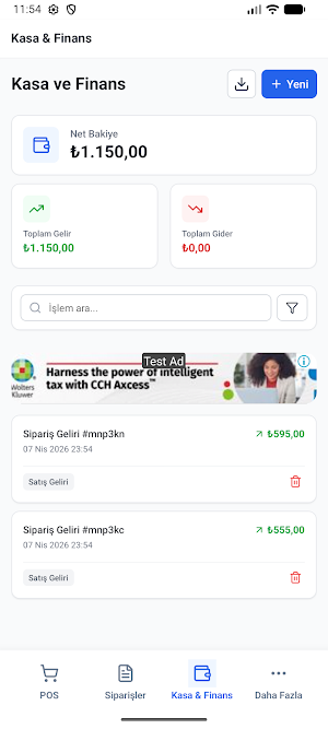 Stok, Sipariş, Kasa Takibi Screenshot 0