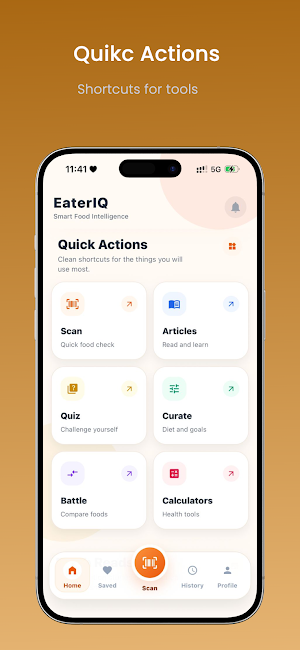 EaterIQ - Food Barcode Scanner Screenshot 2