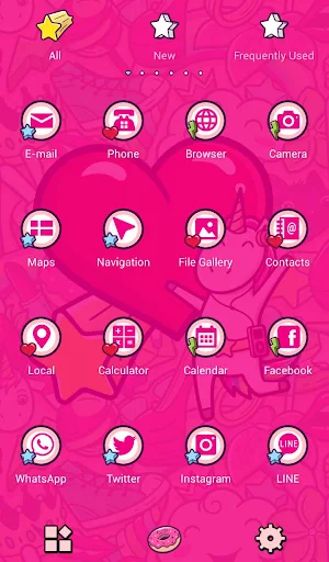 Cute Graffiti Theme Screenshot 2