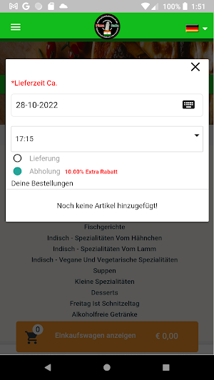 Pizza Italia Friedrichsdorf Screenshot 2