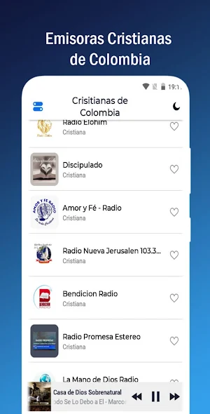 Emisoras Cristiana de Colombia Screenshot 3