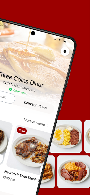 Three Coins Diner Screenshot 1