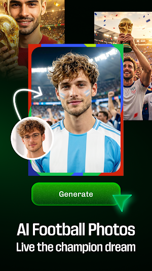Football Sticker 26 - Photo AI Screenshot 0