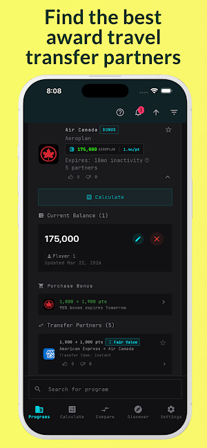 Pointsuno: Max Points & Miles Screenshot 1