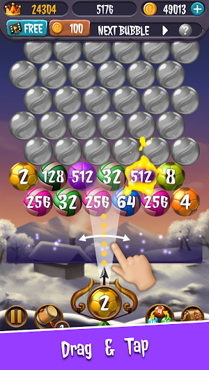 ShootNumberBubble-2048 Screenshot 3