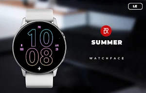 Summer LE Watch Face Screenshot 0