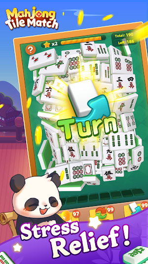 mahjong tile match: triple 3D Screenshot 1