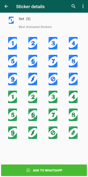 WAStickerApps - UNO Stickers for WhatsApp Screenshot 2