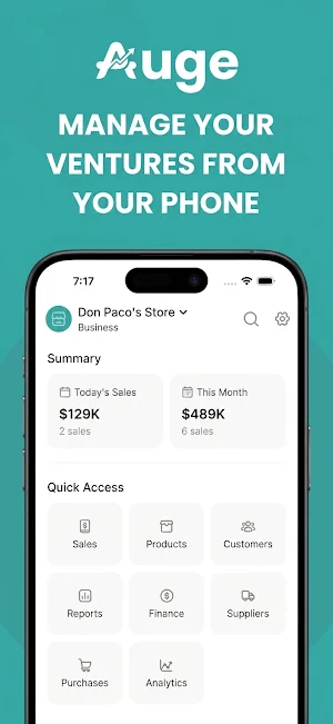 Auge - Inventory & Sales Screenshot 0