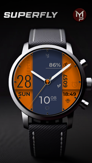 SUPERFLY - Hybrid watch face Screenshot 0