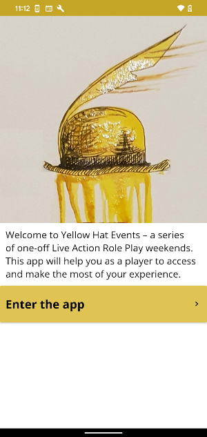Yellow Hat Events Screenshot 0