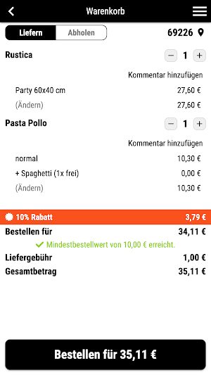 JB’s Pizza Screenshot 1
