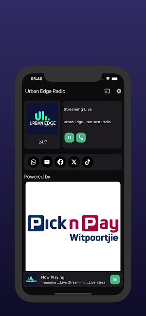 Urban Edge Radio Screenshot 3