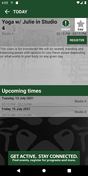 CSU Campus Recreation Screenshot 3