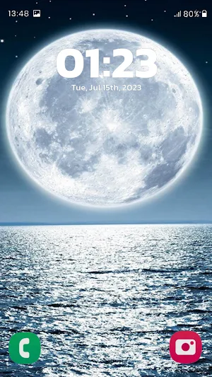 Moon Over Water Live Wallpaper Screenshot 3