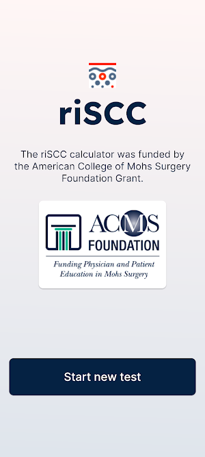 riSCC Calculator App Screenshot 0