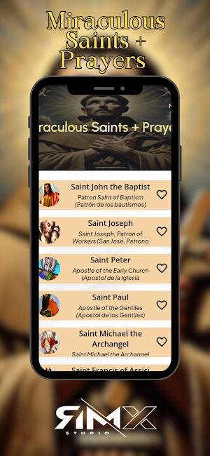 Miraculous Saints + Prayers Screenshot 0