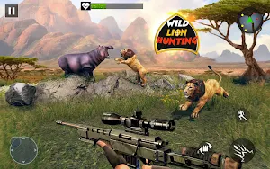 Wild Forest Lion Hunting:Shooting Wild Animals Screenshot 0