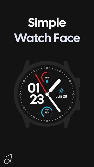 Simple Watch Face Screenshot 0