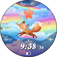 BFF2 - Cute Fox watchface