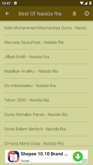 Qasidah Nasida Ria Vol. 1 Screenshot 1