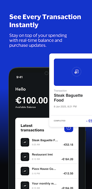 Visa Sponsorship Events App Screenshot 1