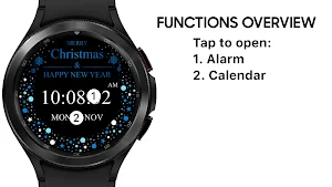 AZ215 Christmas Watch Face Screenshot 0