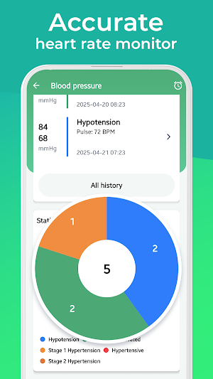 Heart & Pulse Rate Monitor Screenshot 2