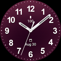 Casual Purple Watch Face