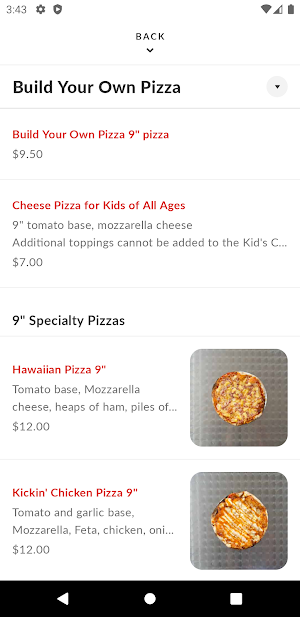 GoodWood Pizzeria Screenshot 2