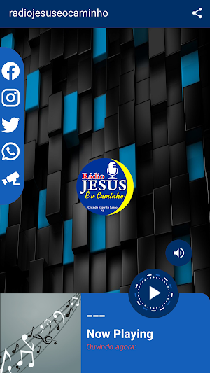 Web Rádio Jesus é o Caminho Screenshot 1