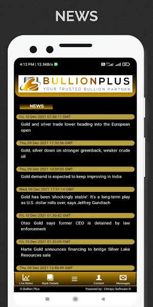 Bullion Plus Screenshot 1