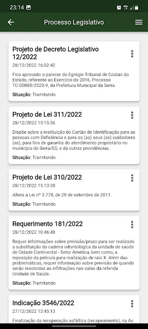 Câmara Municipal da Serra Screenshot 2
