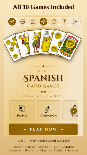 10 Spanish Card Games Screenshot 0
