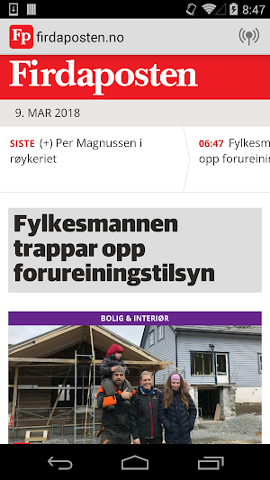 firdaposten.no Screenshot 0