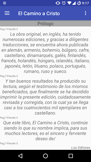 El Camino a Cristo Screenshot 0