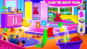 Sweet Girl House Clean up Screenshot 0