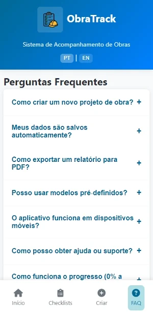 ObraTrack Screenshot 3