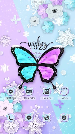 Winter Wishes - Wallpaper Screenshot 0