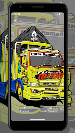Wallpaper Truk Oleng Screenshot 1